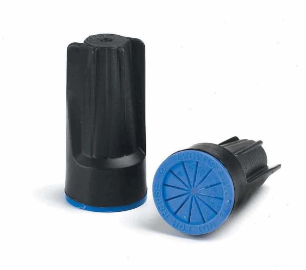 Inn Dryconn Wire Connector Black/Blue (Pkt10)