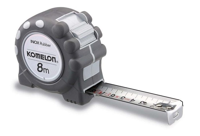 Tape Measure 8m x 25mm Gripper S/Steel