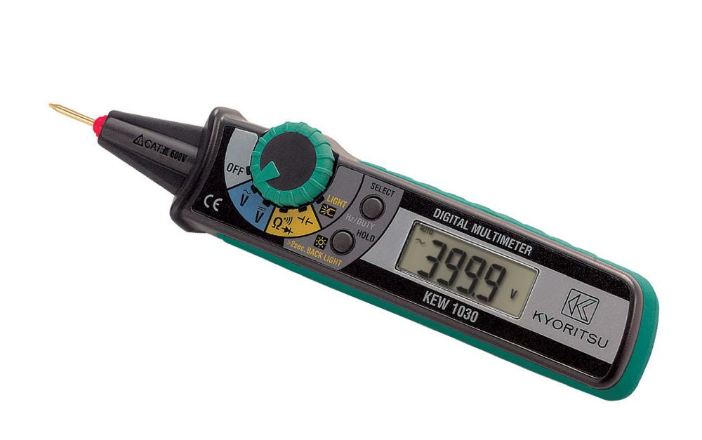 Digital Pen Multimeter 600V AC/DC 40MOhm Cat III