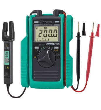 Multimeter Digital with Clamp 60A AC/DC 600V AC/DC Cat III