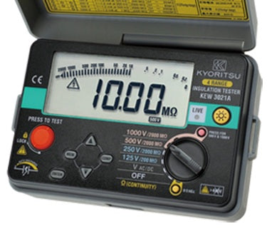 Insulation Continuity Tester Digital 4range 125-1kV