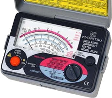 Insulation Continuity Tester Analogue 100/200/400MO 0-600VAC