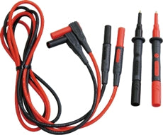 Safety Test Lead Set Non-Fused with 4mm Plug