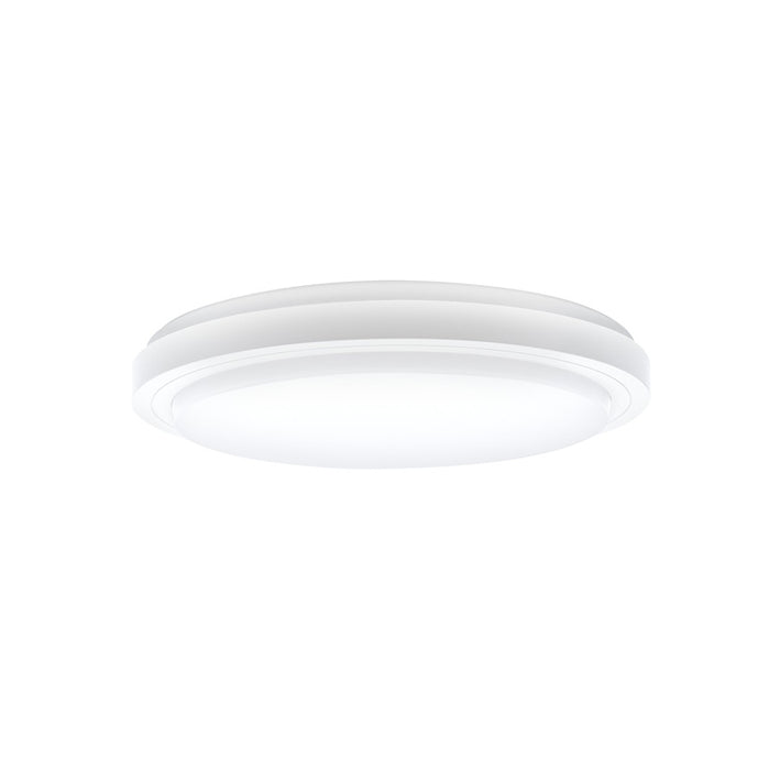 Button Circle Step-III LED Em 18/28W 3k/4k 300mm Dim White