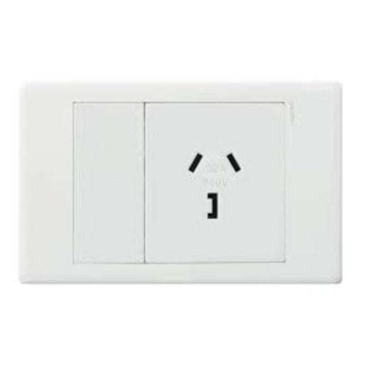Excel Life Dedicated Unsw Socket Sgl 32A White