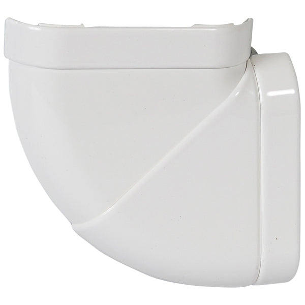 DLP Dado Flat Elbow 20 x 120mm White