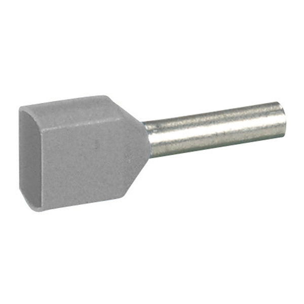 Starfix Ferrule 2x 2.5mm Dbl Grey (Pkt 100)