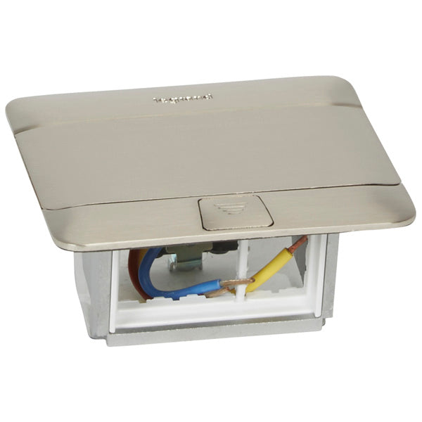 Popup Floor Box 3x Module Stainless