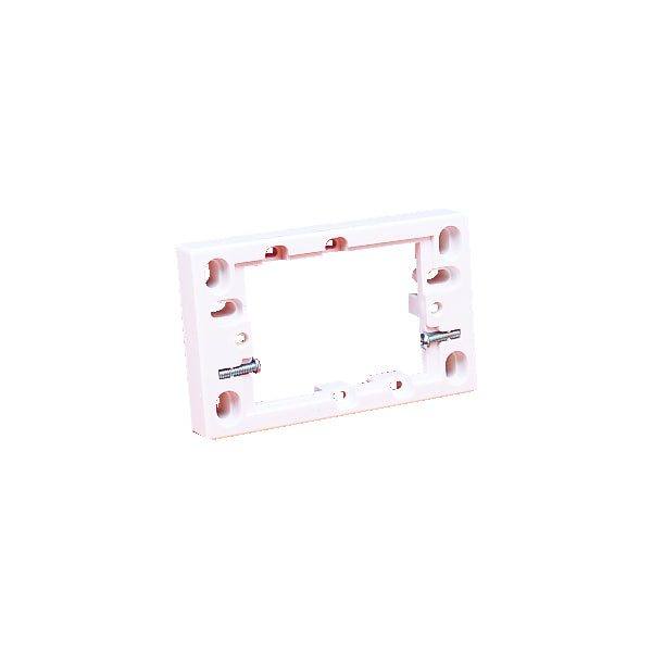 Mounting Block 18mm Deep White