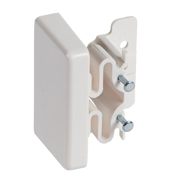 DLPLUS End Cap 40 x 25mm White