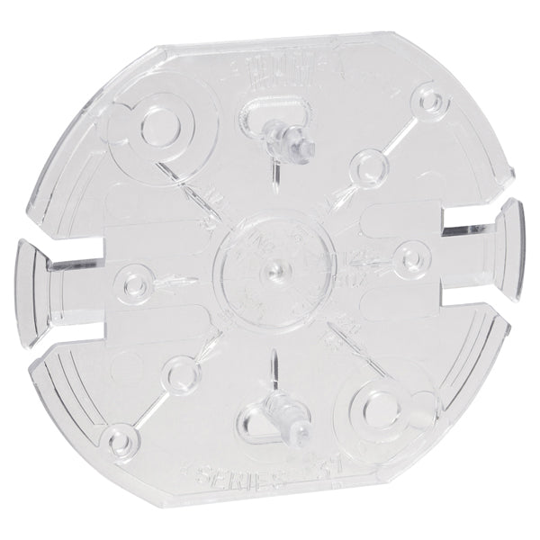 Base Plate Snap On for 37 Socket White