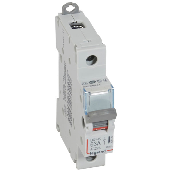 DX3 Isolator Switch 63A 1P