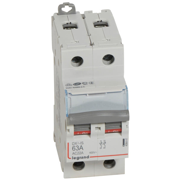 DX3 Isolator Switch 63A 2P