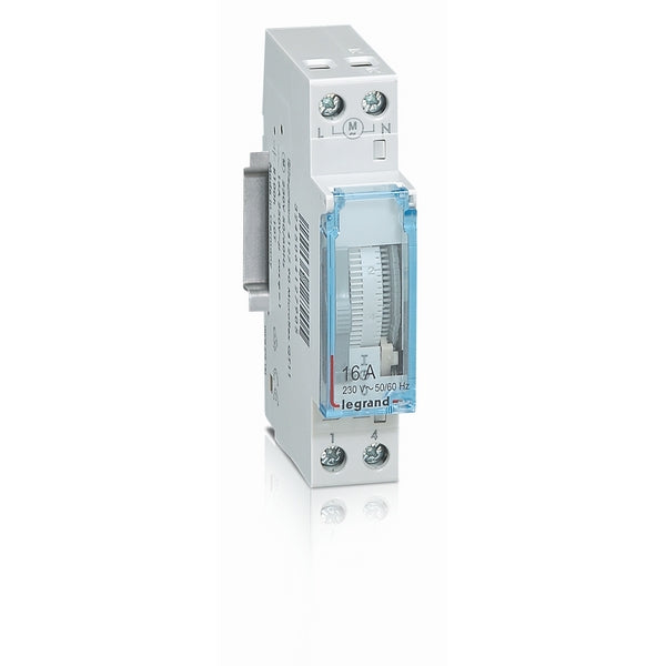 Time Switch Analog Daily 1N/O 16A 1 Mod 100Hr Reserve