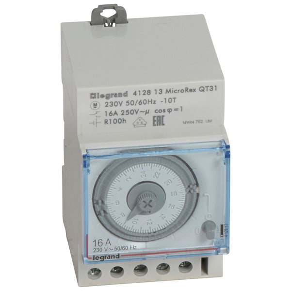Time Switch Analog Daily C/O 16A 3Mod 100Hr Reserve