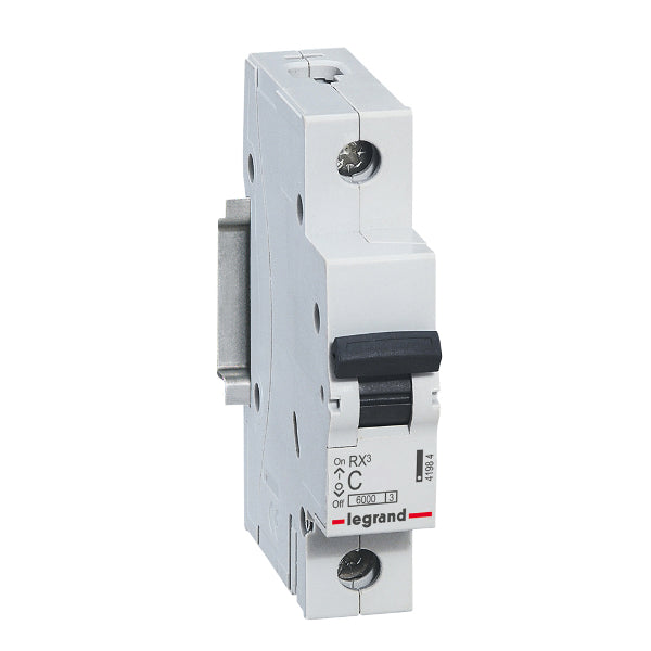 RX3 MCB 1P 50A 230/400VAC C-Curve