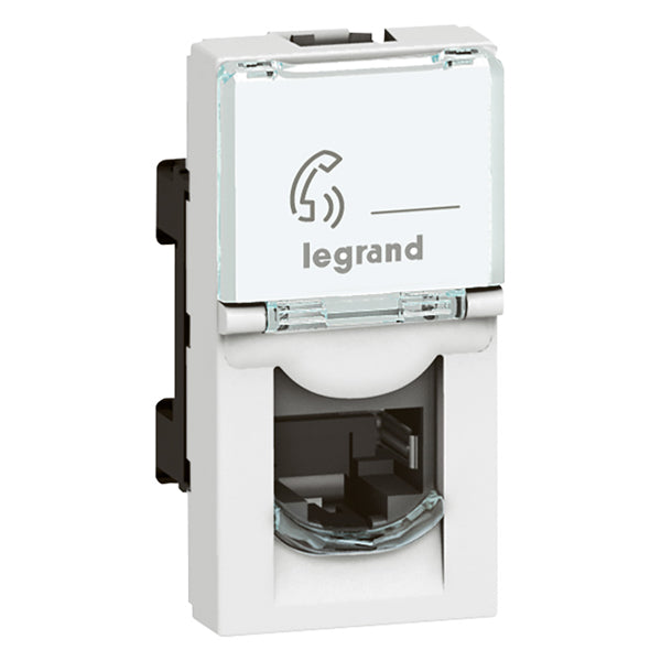 Arteor Jack RJ11 1Mod White