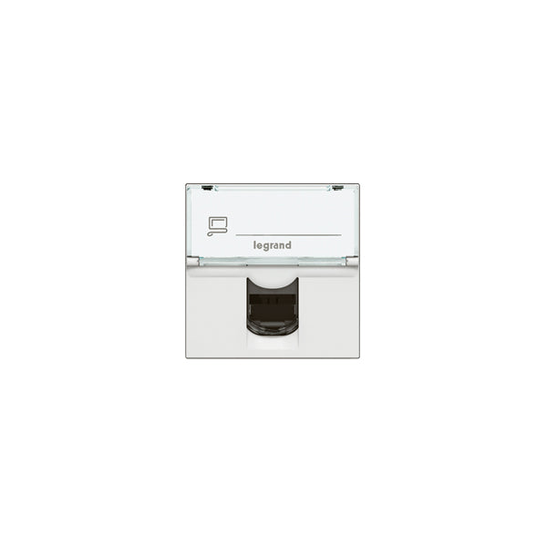 Arteor Module RJ45 Cat6 2Mod White
