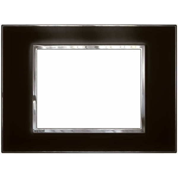 Arteor 770 Plate Horiz Mirror Black