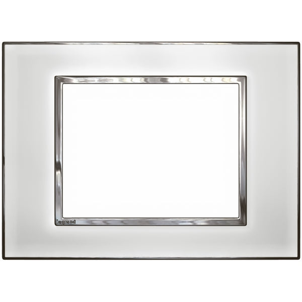 Arteor 770 Plate Horiz Mirror White