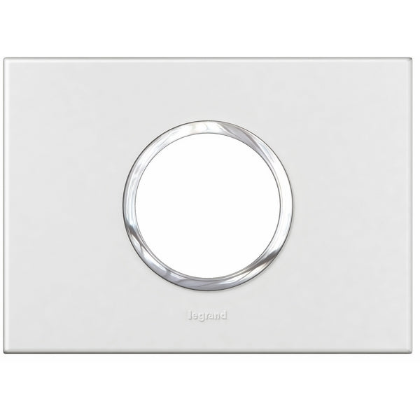 Arteor Plate 2x Round Module White