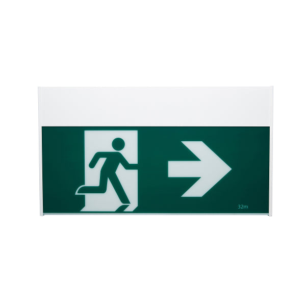 Large Exit Sgl-Sided 32m M/Nm Running Man Li Batt