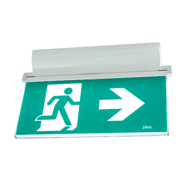 Edgelight E2 Exit Surface M/Nm 4x Running Man Decals Li Batt