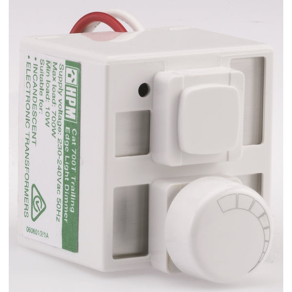 Dimmer Mech 700W Trailing Edge White