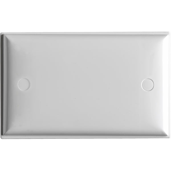 Plate Only Sgl Std Blank White