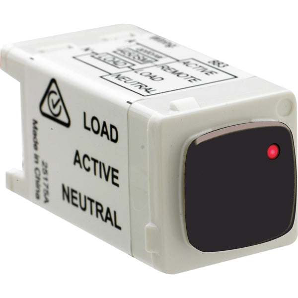 Pbutton Mech 5A Elect Black