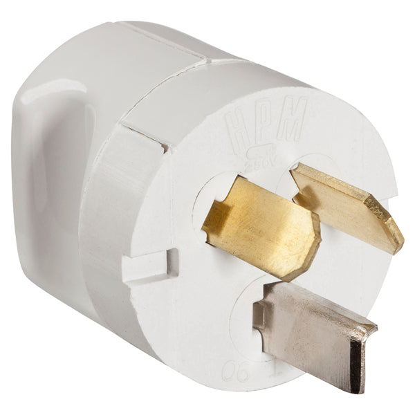 Plug Top 90/20 20A 3Pin White
