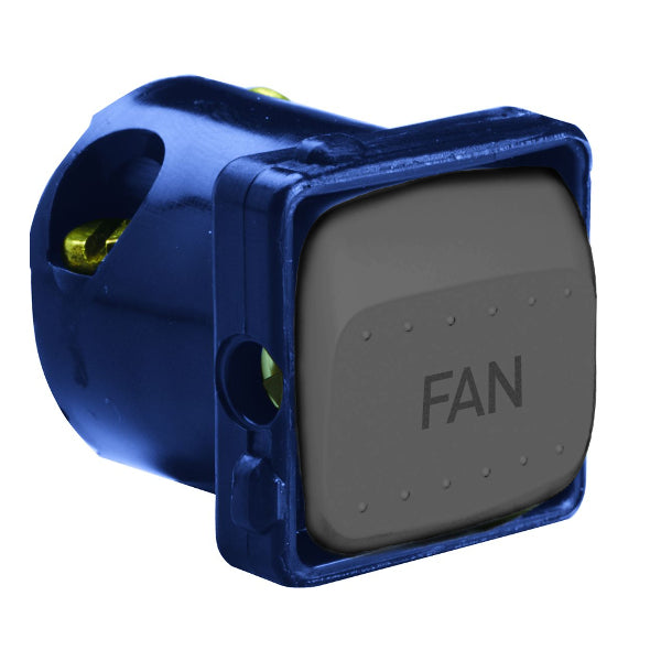 Arteor 770 Switch Mech 16A Engraved Fan Magnesium