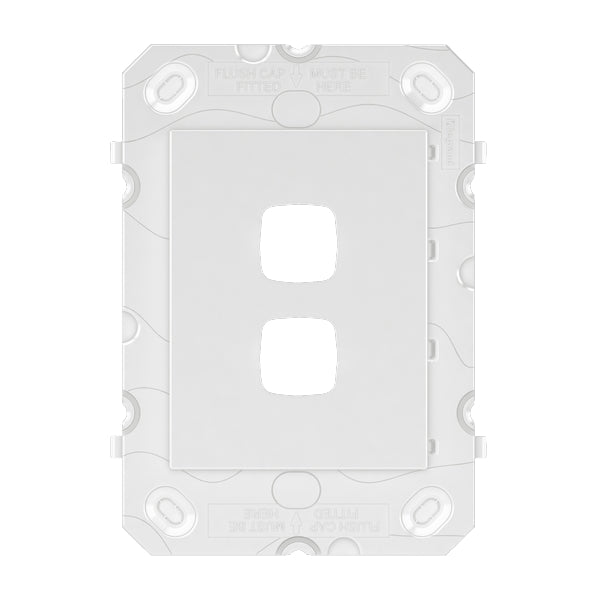 Arteor 770 Grid 2Gang White
