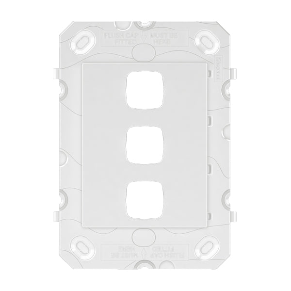 Arteor 770 Grid 3Gang White