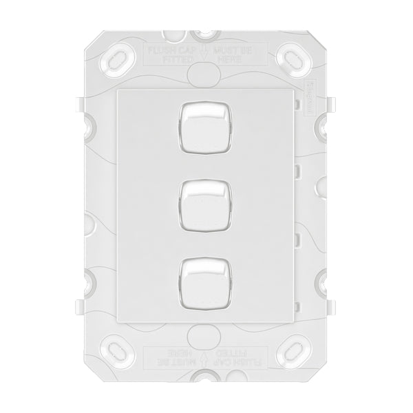 Arteor 770 Switch Triple Vert White