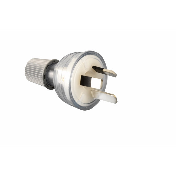 Plug Top 10A 3Pin Clear