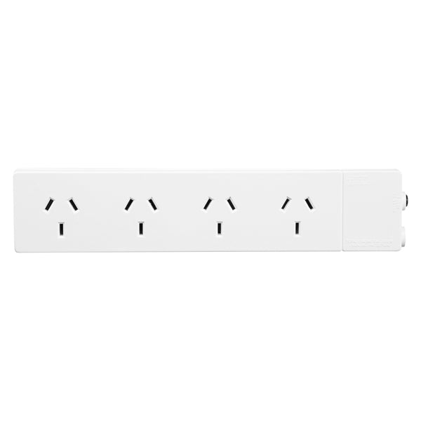 Powermate Power Board 4Way 10A 1.8m Overload