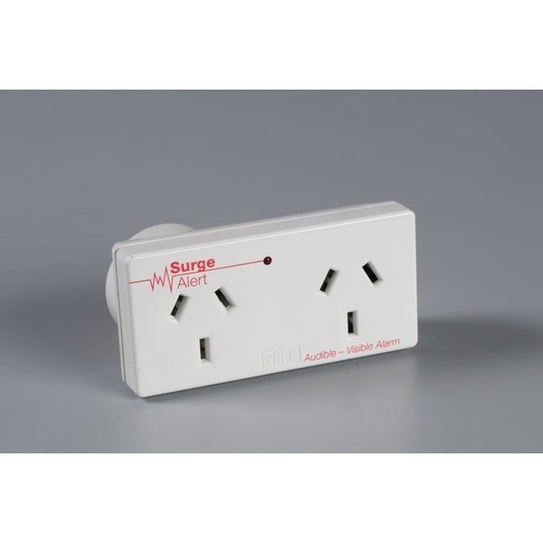Surge Alert Double Adaptor Surge Protector