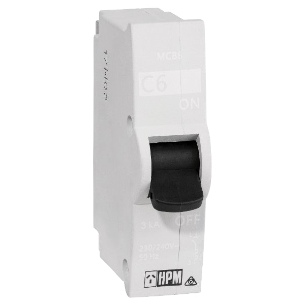 DMCB6 MCB Plug In 1P 6A