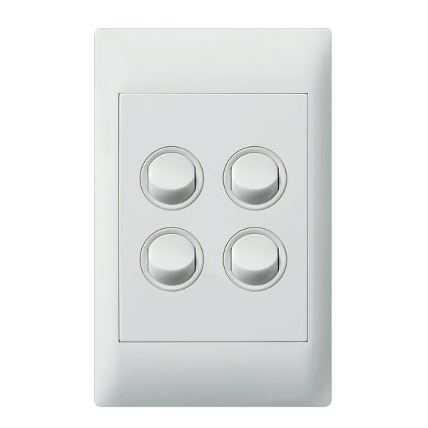 Excel Life Common Switch 4Way 16A White