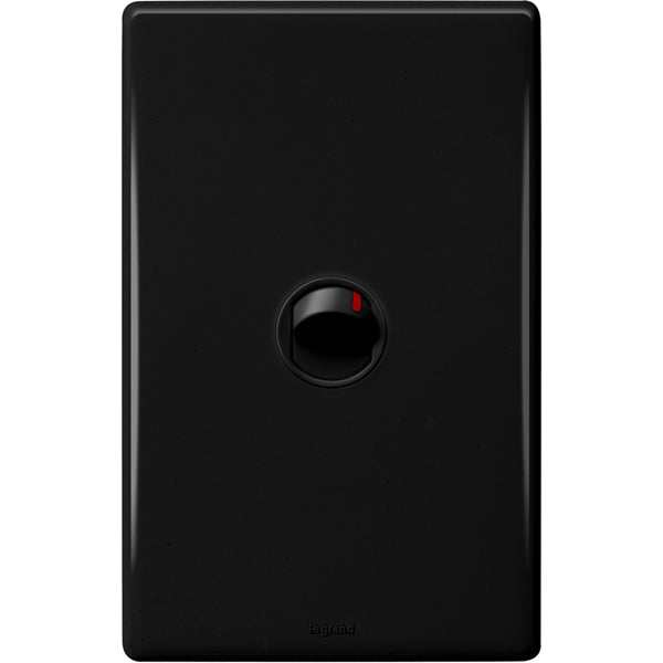 Excel Life Dedicated Switch Single 16A Black