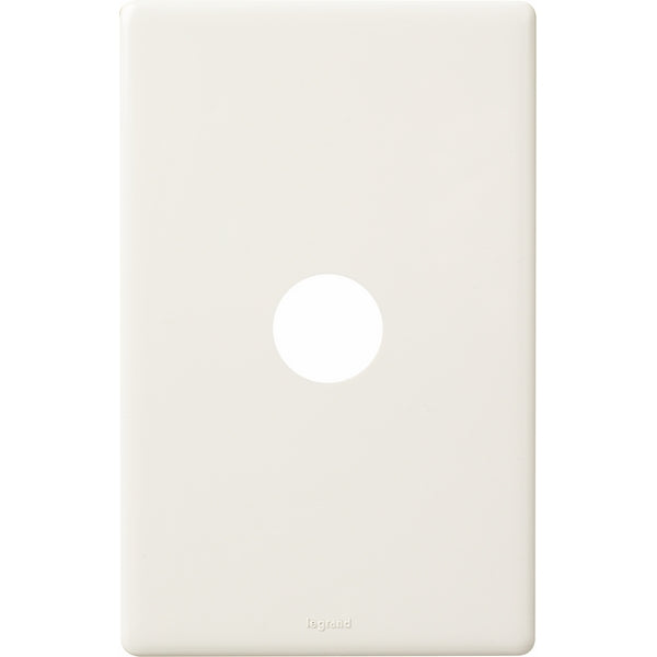Excel Life Dedicated Cover Plate 1Gang White