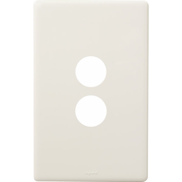Excel Life Dedicated Cover Plate 2Gang White
