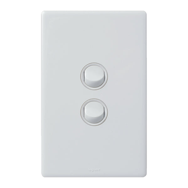 Excel Life Dedicated Switch Double 16A White
