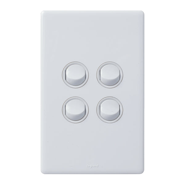 Excel Life Dedicated Switch 4Way 16A White