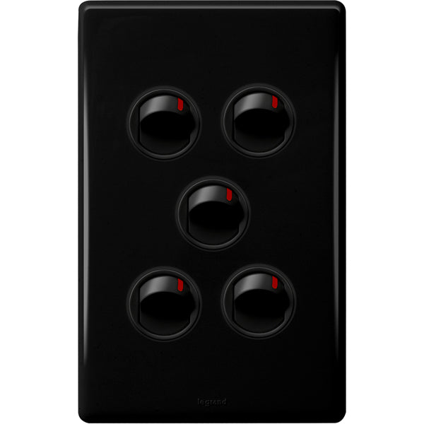 Excel Life Dedicated Switch 5Way 16A Black