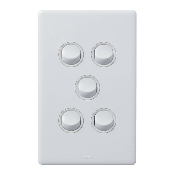 Excel Life Dedicated Switch 5Way 16A White