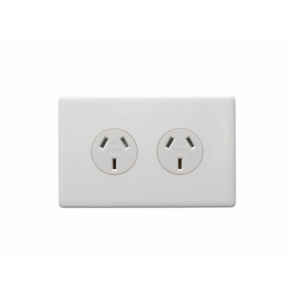 Excel Life Dedicated Sw Socket Autoswitch Dbl 10A White
