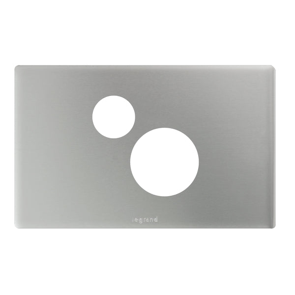 Excel Life Dedicated Cover Plate Sw Socket Sgl M/Silver