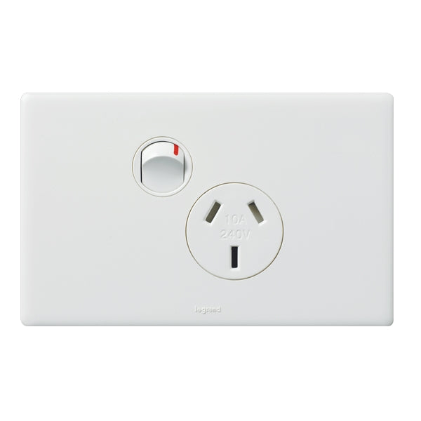 Excel Life Dedicated Sw Socket Sgl 10A White